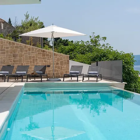 Luxury Omis Villa Sunset Paradise 5 Bedrooms Breathtaking Views Of The Adriatic Sea Private Heated Pool