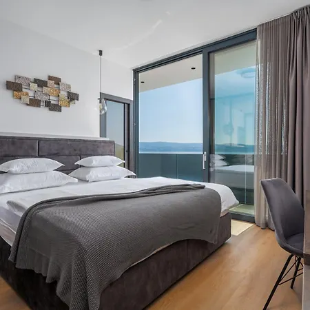 Luxury Sunset Paradise 5 Bedrooms Breathtaking Views Of The Adriatic Sea Private Heated Pool Vila Omiš